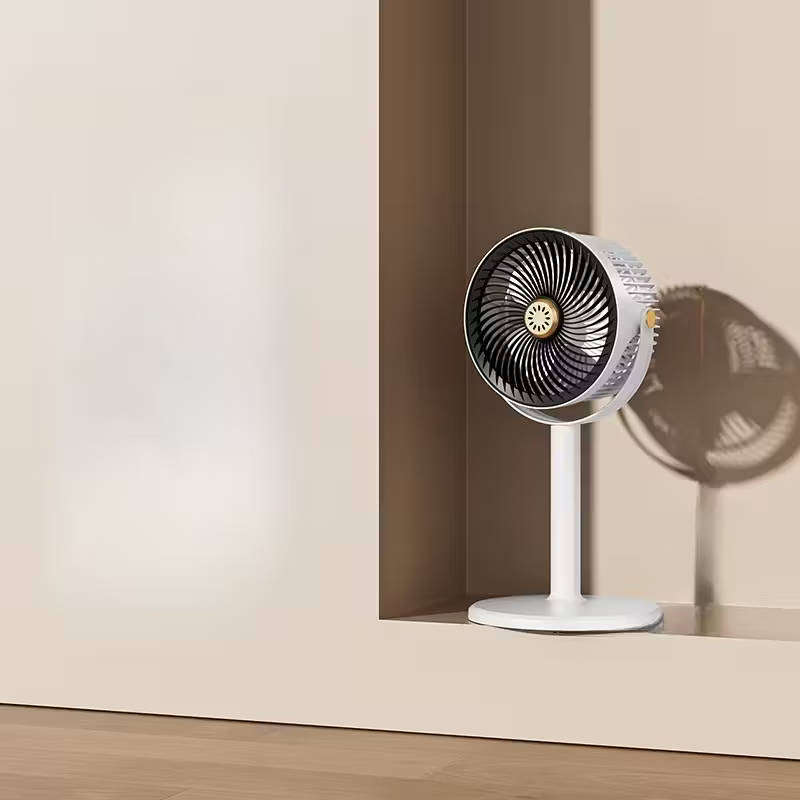 Rechargeable floor /desk height adjustable fan