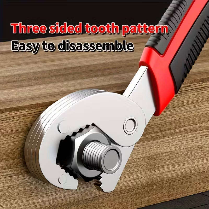 Universal adjustable wrench - multifunctional hand tool for DIY and professional use