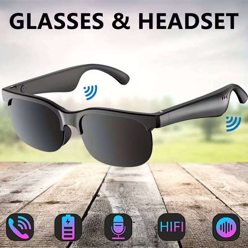 Smart glasses with Bluetooth connectivity