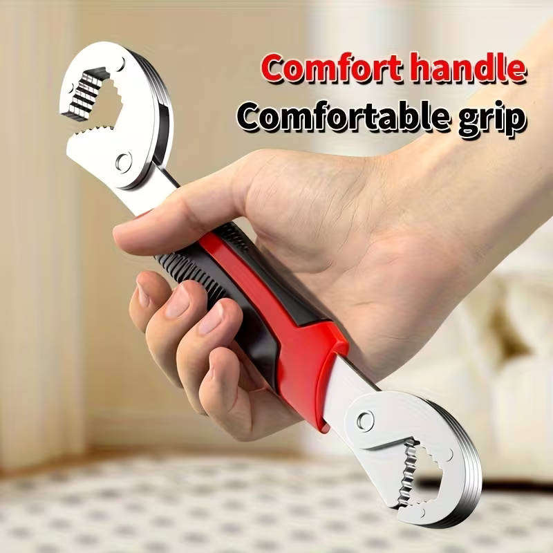 Universal adjustable wrench - multifunctional hand tool for DIY and professional use