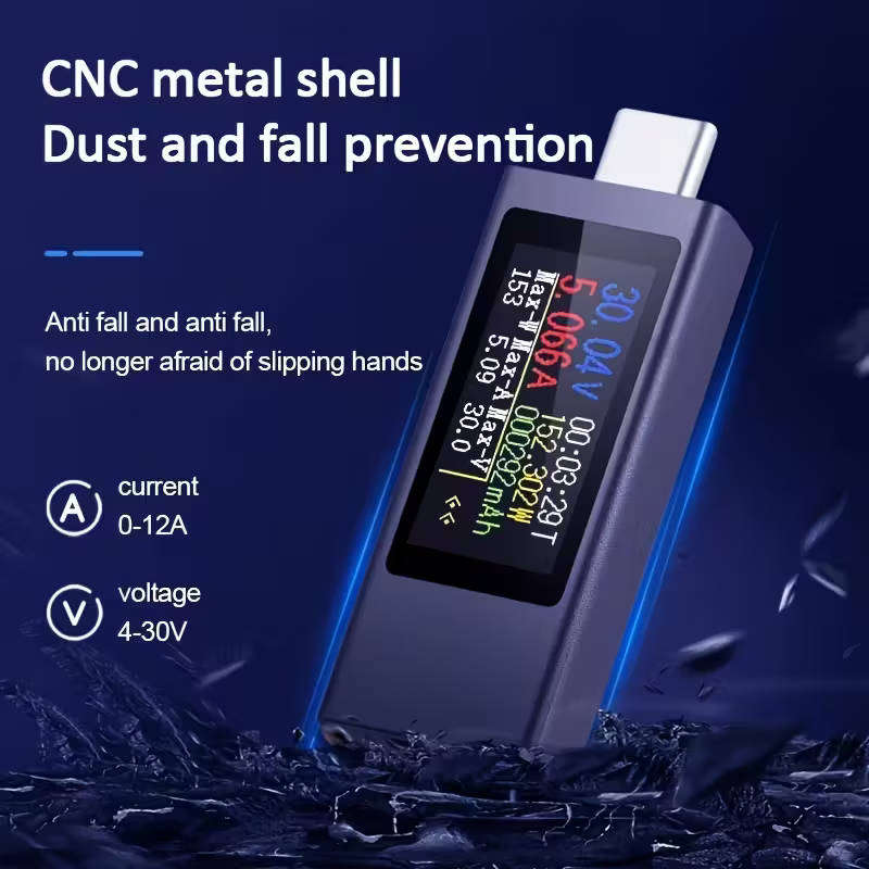 USB C voltage and current tester