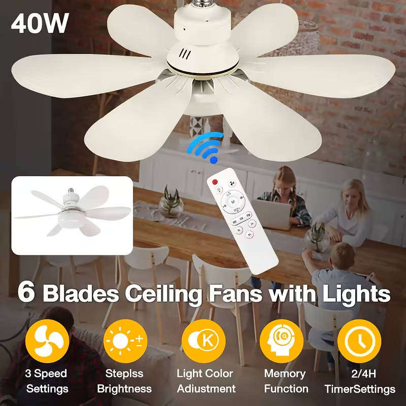 3 speed dynamic celling fan with light