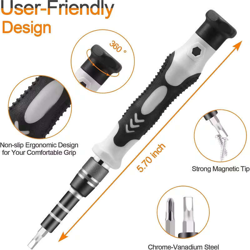 115-in-1 Upgraded Precision Screwdriver Set - Multi-Tool Repair Kit