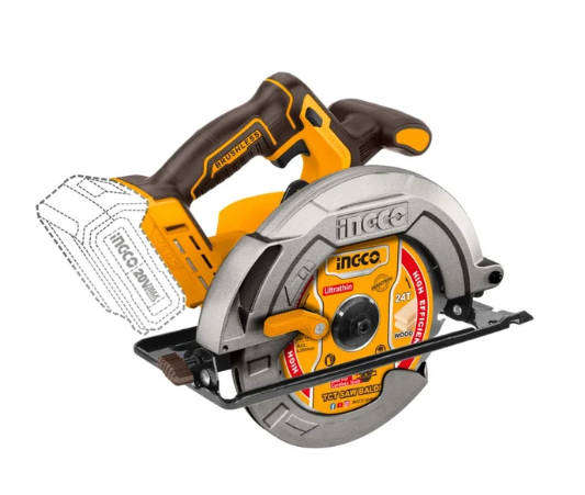 Ingco cordless circular saw 185mm 20V - tool only