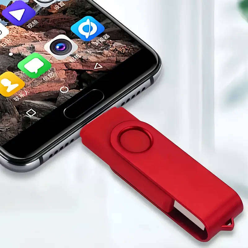 116GB dual ended USB A and C flash drive