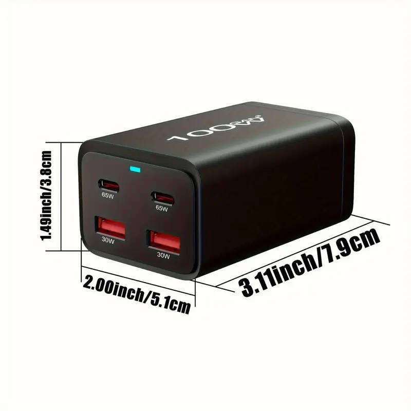 100W Gallium Nitride PD Charger