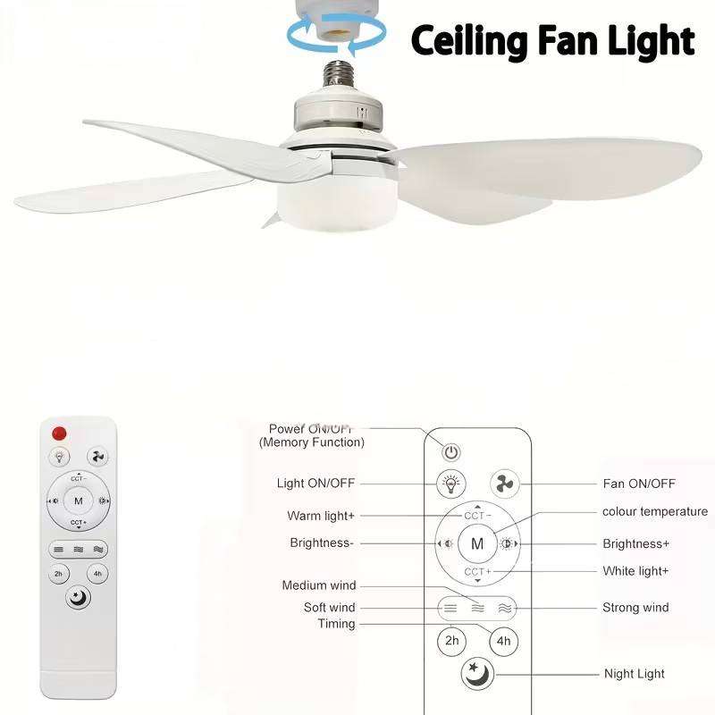 3 speed dynamic celling fan with light