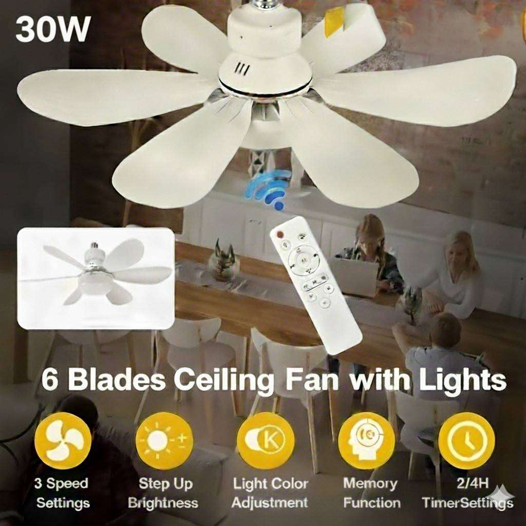 3 speed dynamic celling fan with light