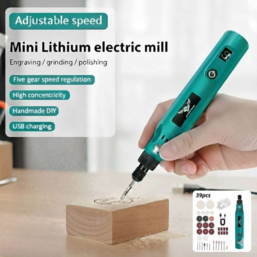 Mini Lithium rechargeable electric mill/grinder
