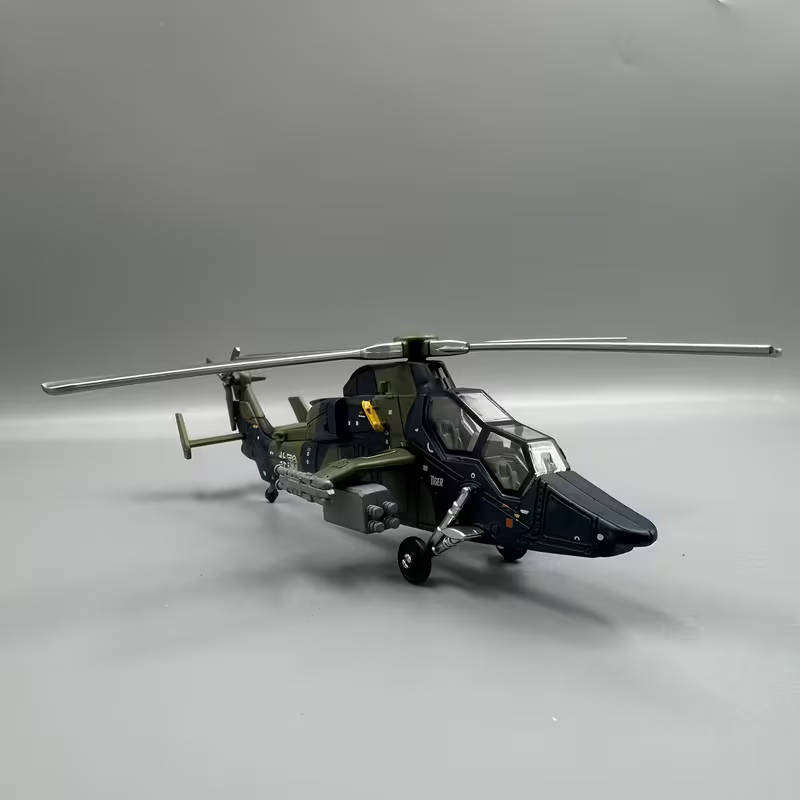 DIY Helicopter Aircraft Assembly Model 1:75 Scale