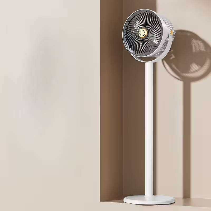 Rechargeable floor /desk height adjustable fan
