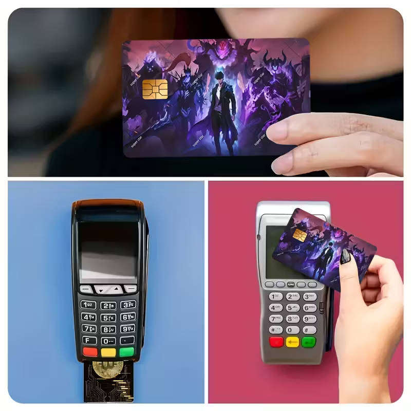Solo leveling PVC bank card skin