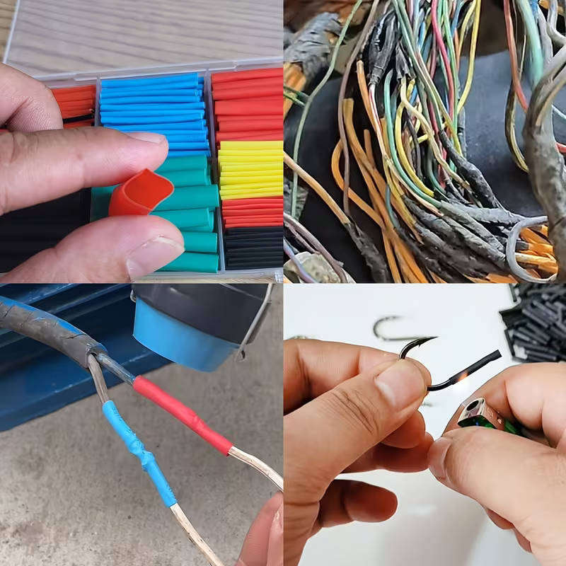 280pcs Heat Shrink Tubing Kit with 2:1 Shrink Ratio - Electrical Insulation