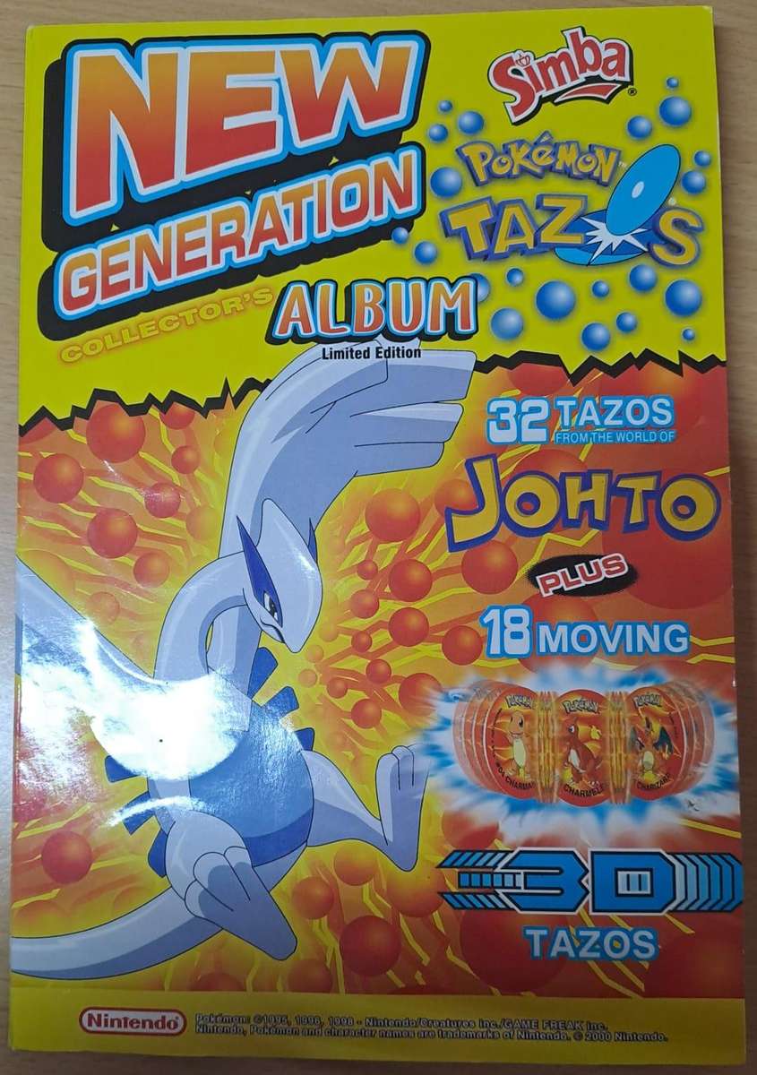 Pokémon Tazos Sets