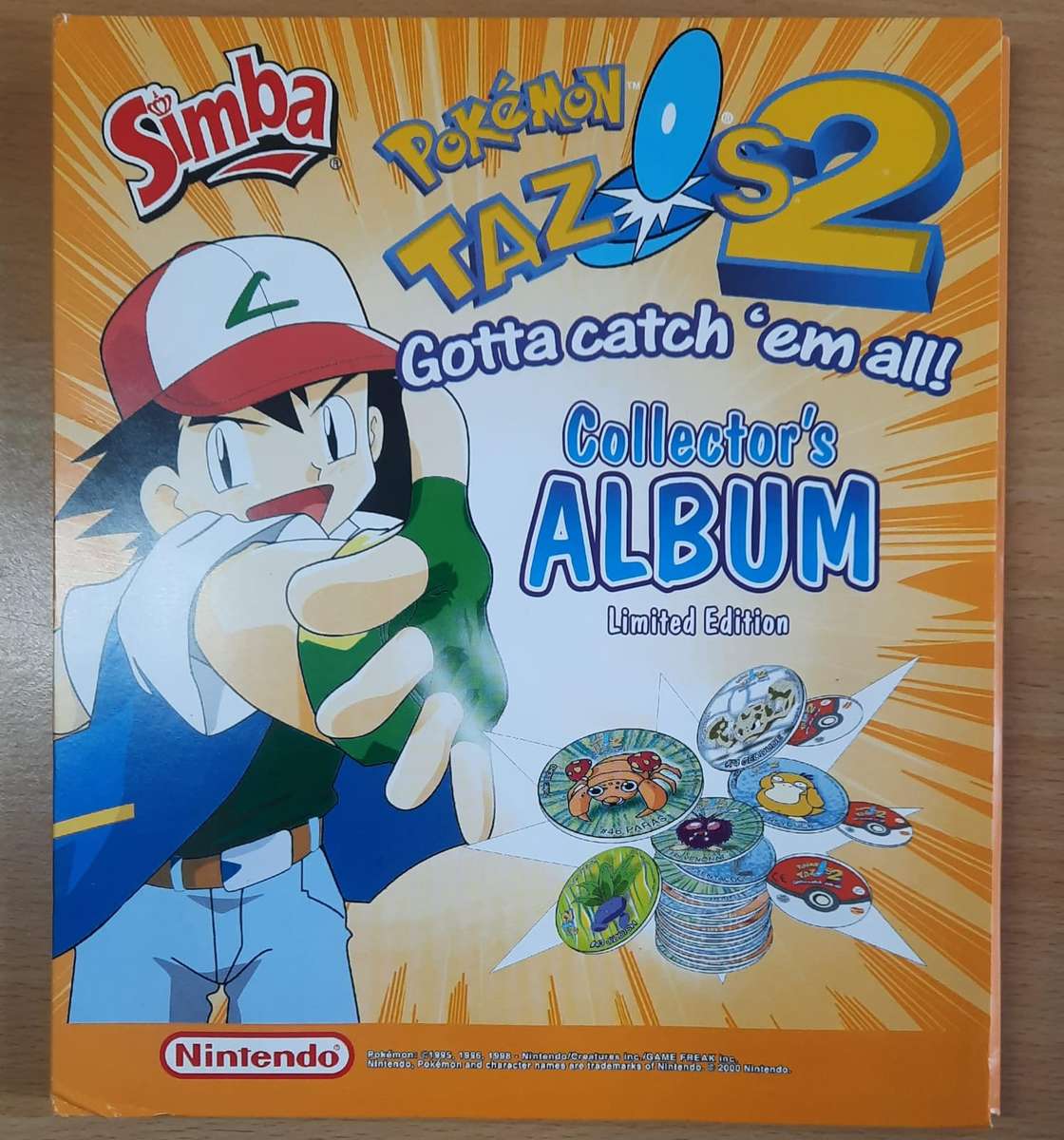 Pokémon Tazos 2: Collector's Album Limited Edition
