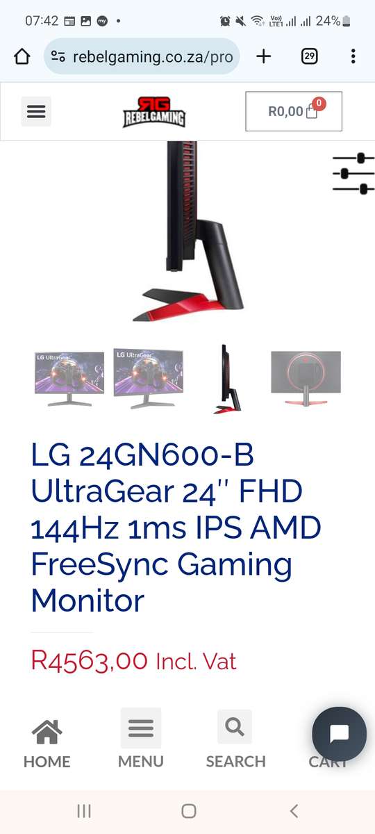 LG 24GN600 ULTRAGEAR GAMING MONITOR
