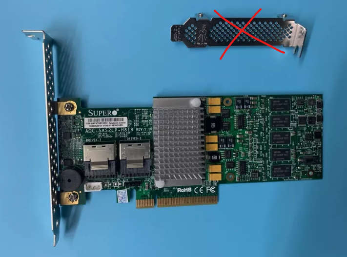 Supermicro Smc2108 Aoc-sas2lp-h8ir 8-port Sas/sata 6gb/s Raid