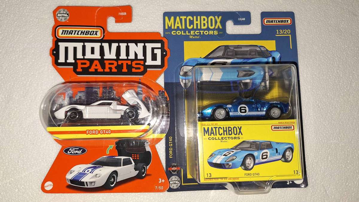 Matchbox GT 40 - Lot of 2
