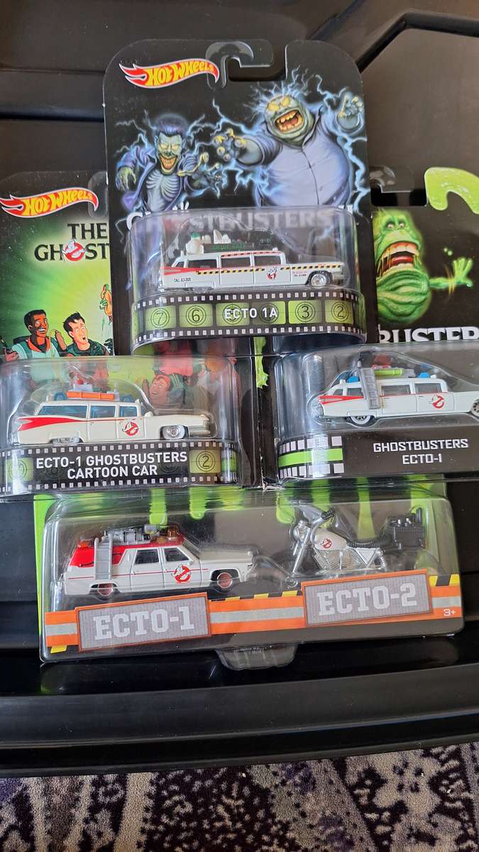 Hotwheels Retro Entertainment Lot of 5 Cars - Ghostbusters - Final Listing!