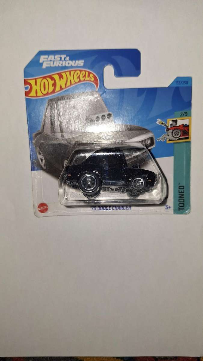 Hot Wheels - Tooned Fast and Furious Charger - Black