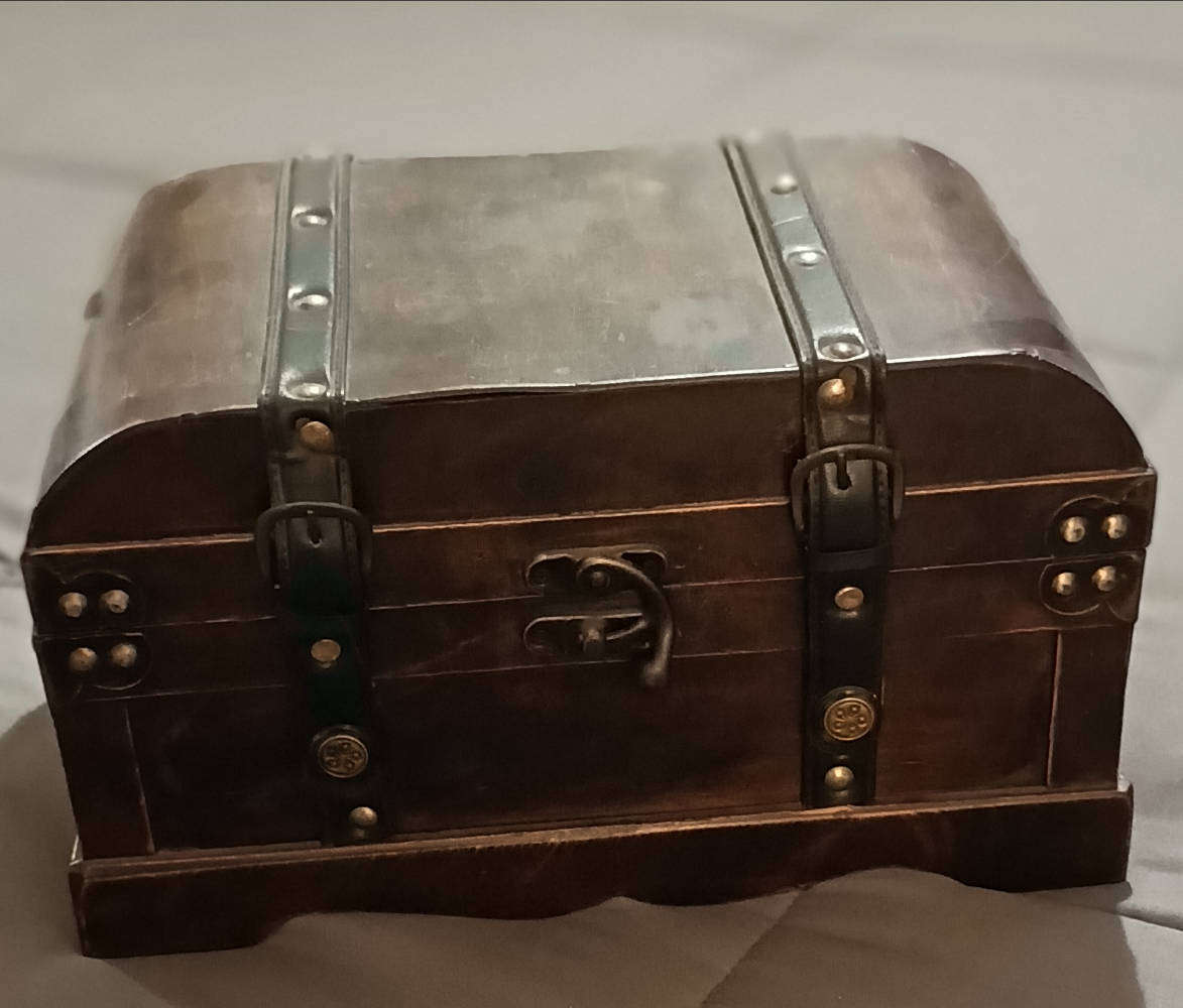 Vintage Decorative Wooden Chest