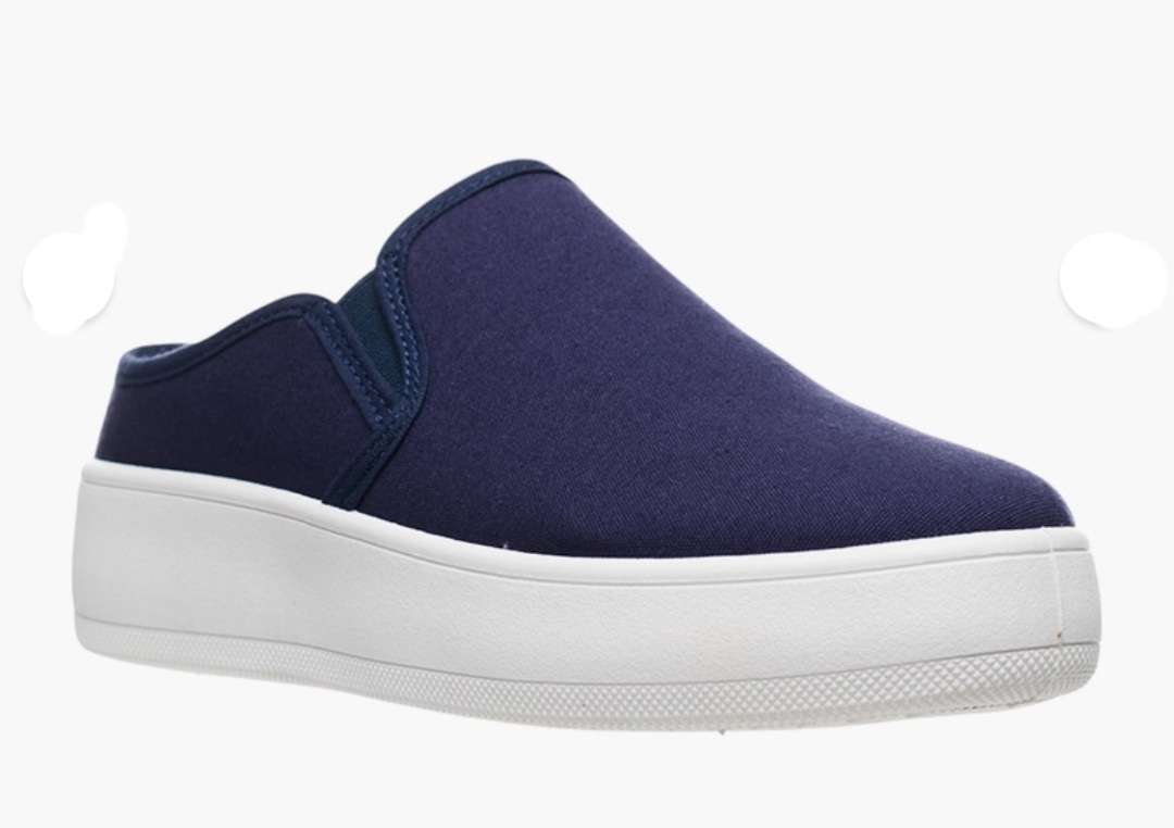 Navy Sophie Slip On Sneakers