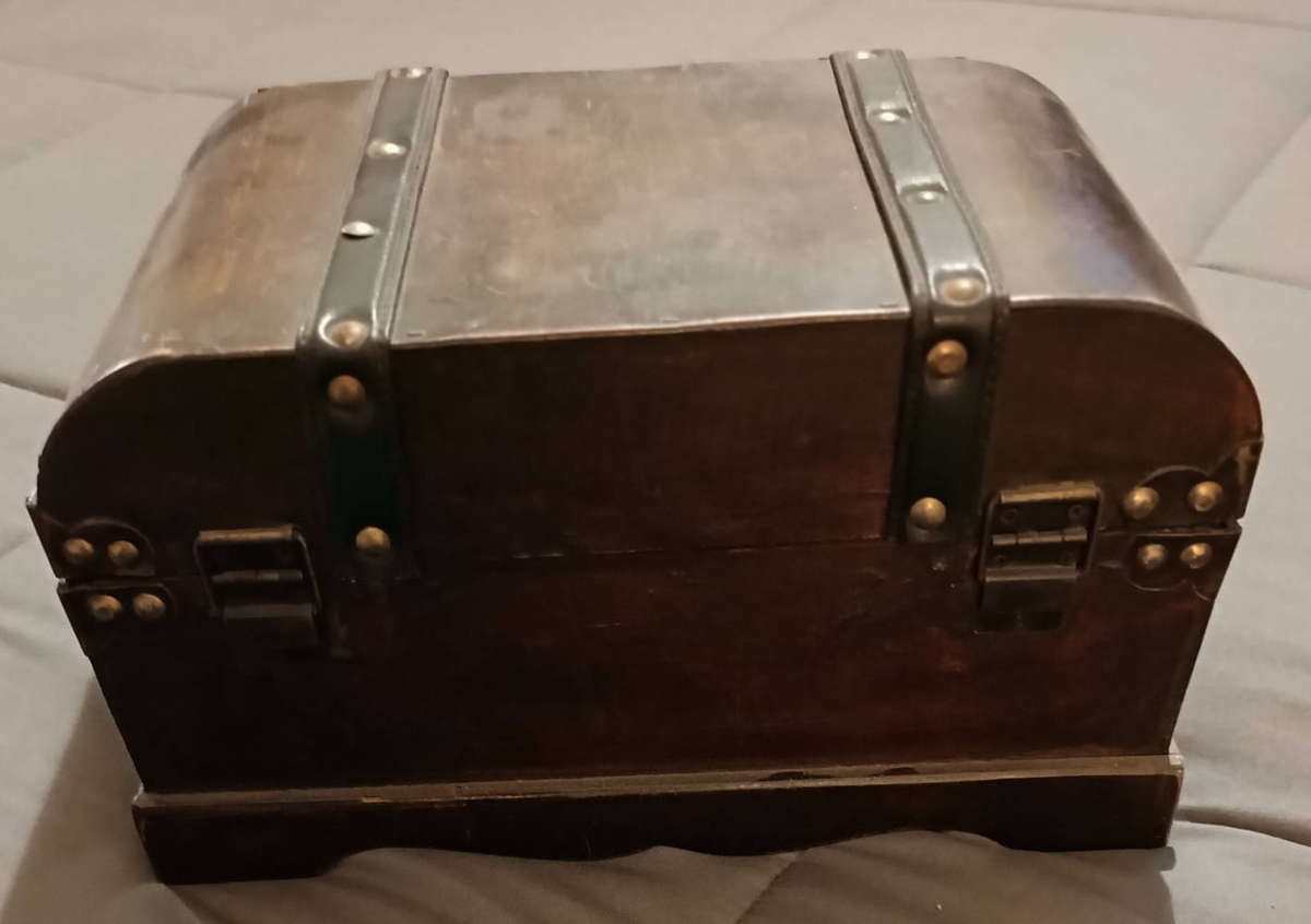 Vintage Decorative Wooden Chest