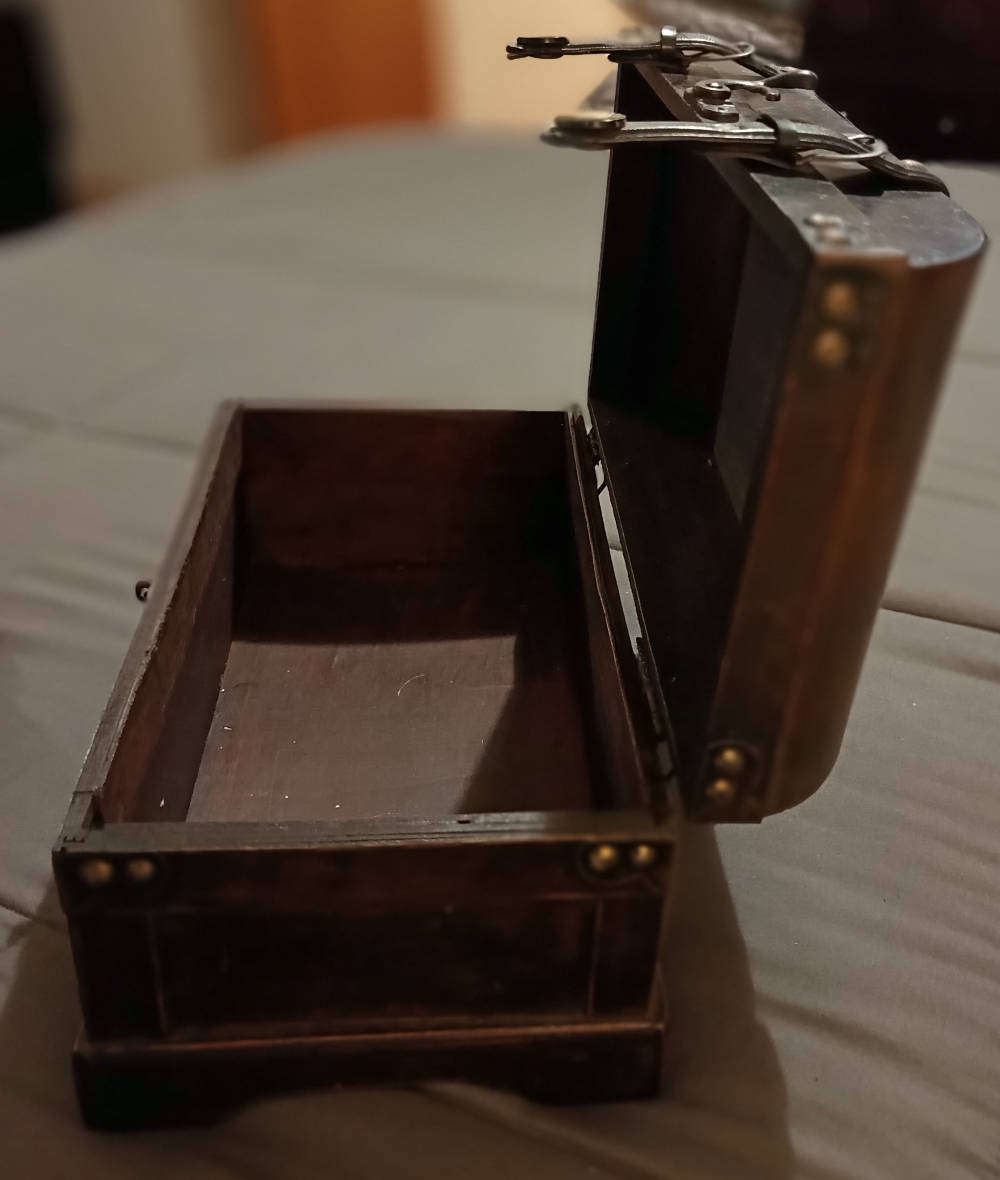 Vintage Decorative Wooden Chest