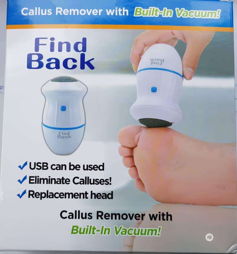 Electric Callus Remover with Built-In Vacuum