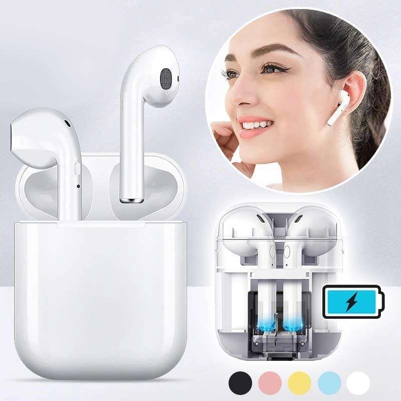 Bluetooth Wireless Stereo Earphones with Charging Case I12