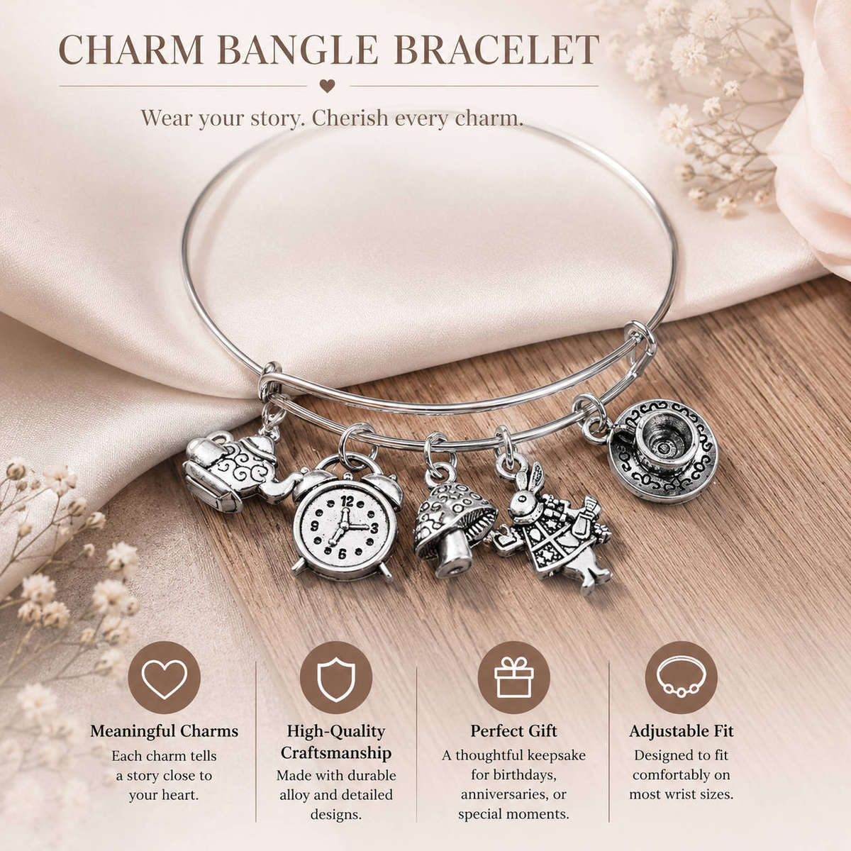 Alice in Wonderland Bracelet