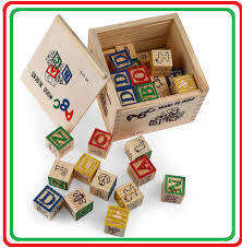 48-Piece Education Wooden ABC Blocks
