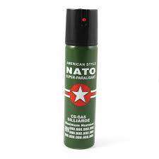 Pepper Spray Can on Keychain