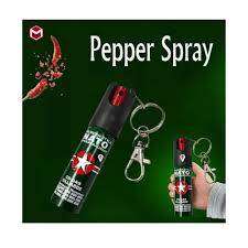 Pepper Spray Can on Keychain