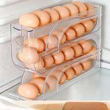 4-Tier Roll down Refrigerator Egg Dispenser