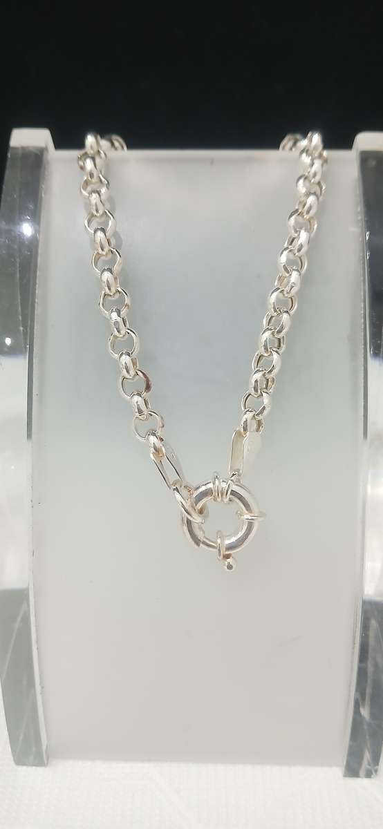 Sterling silver belcher bracelets