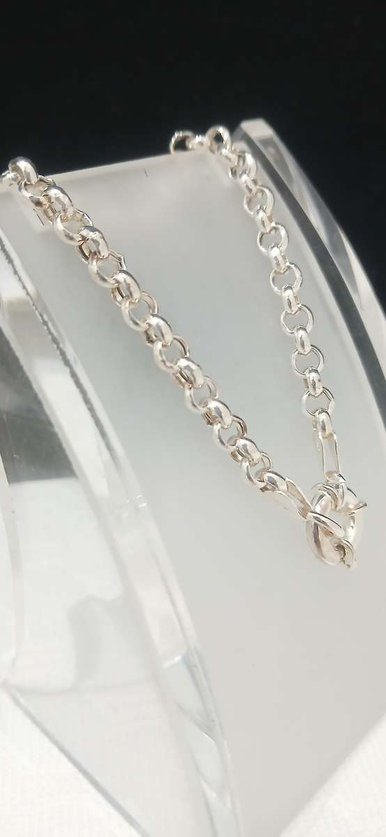 Sterling silver belcher bracelets