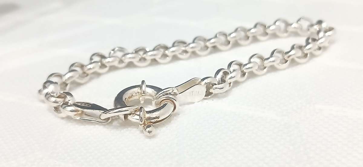 Sterling silver belcher bracelets