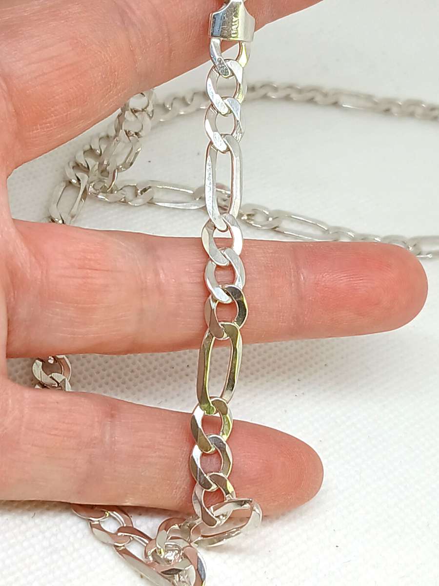 Sterling silver unisex chain