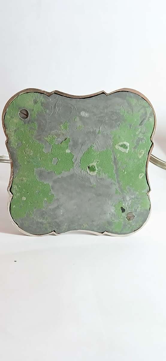 Vintage silver plate candelabra