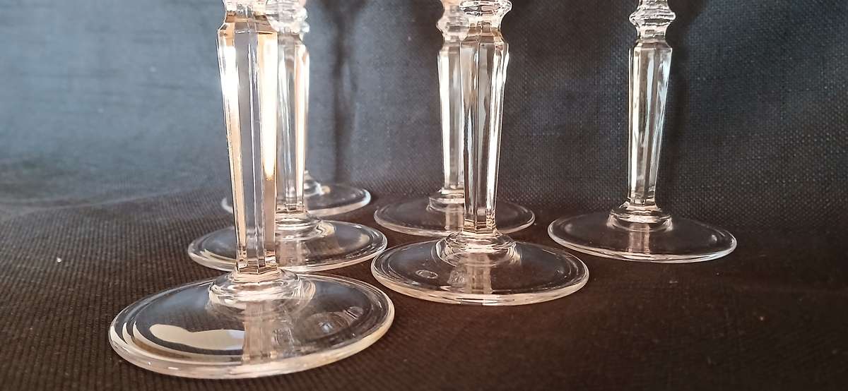 Capri crystal champagne flutes