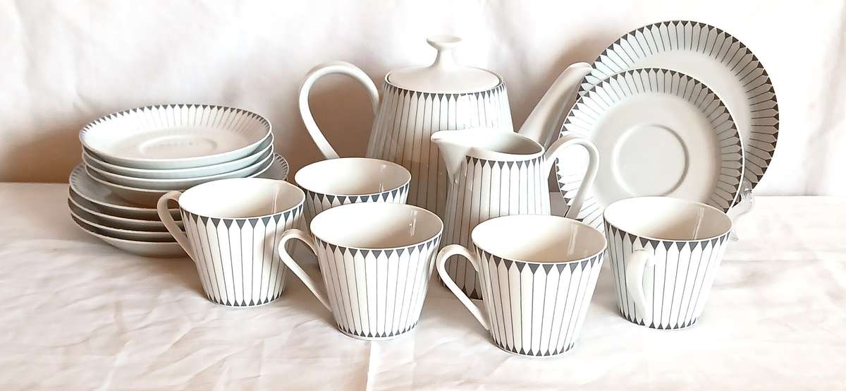 Vintage Shonwald German tea set