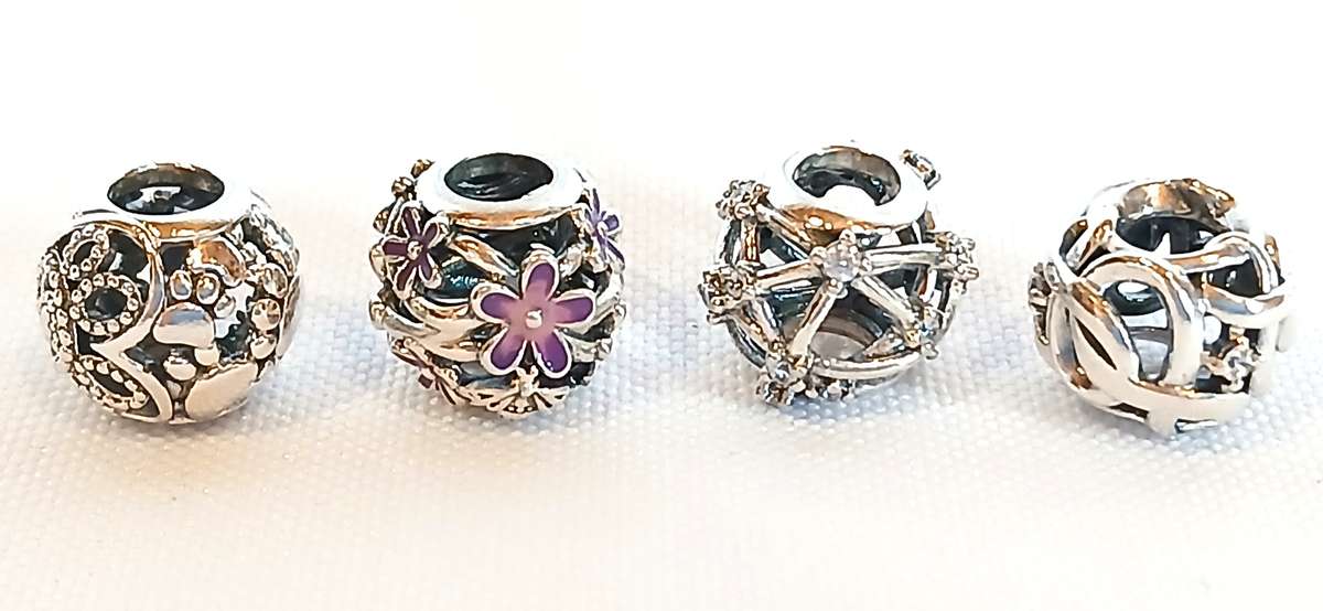 Sterling silver pandora charms