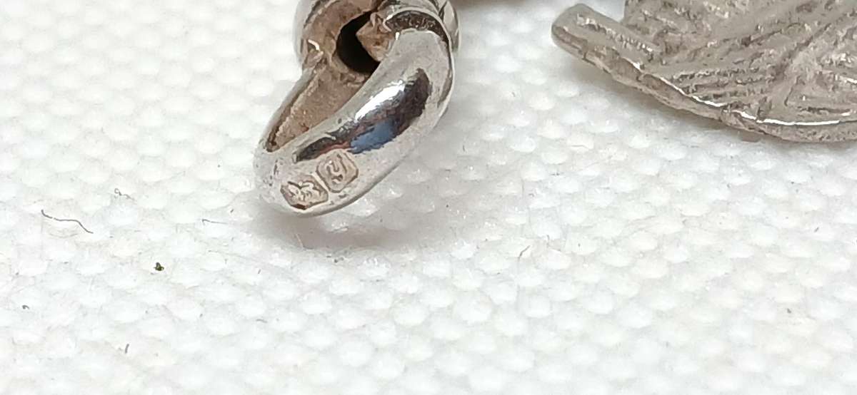 Sterling silver charm bracelet