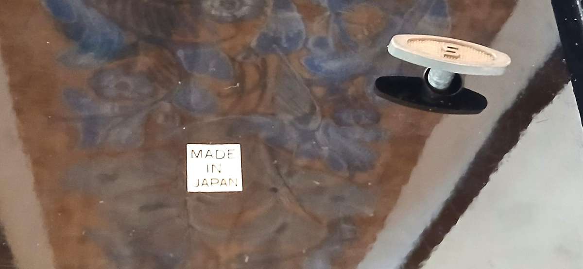 Vintage Japanese music jewelry box