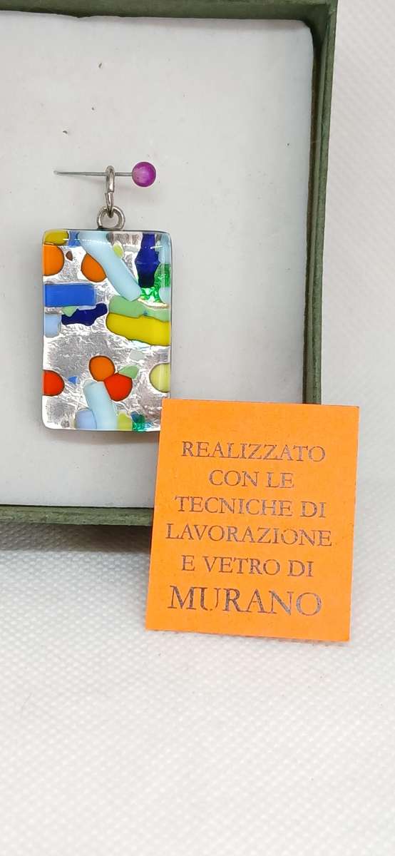 Vintage Murano Millefiori pendant