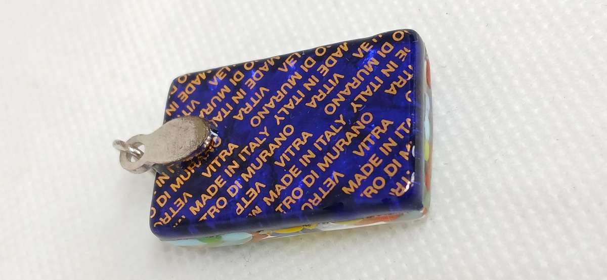 Vintage Murano Millefiori pendant