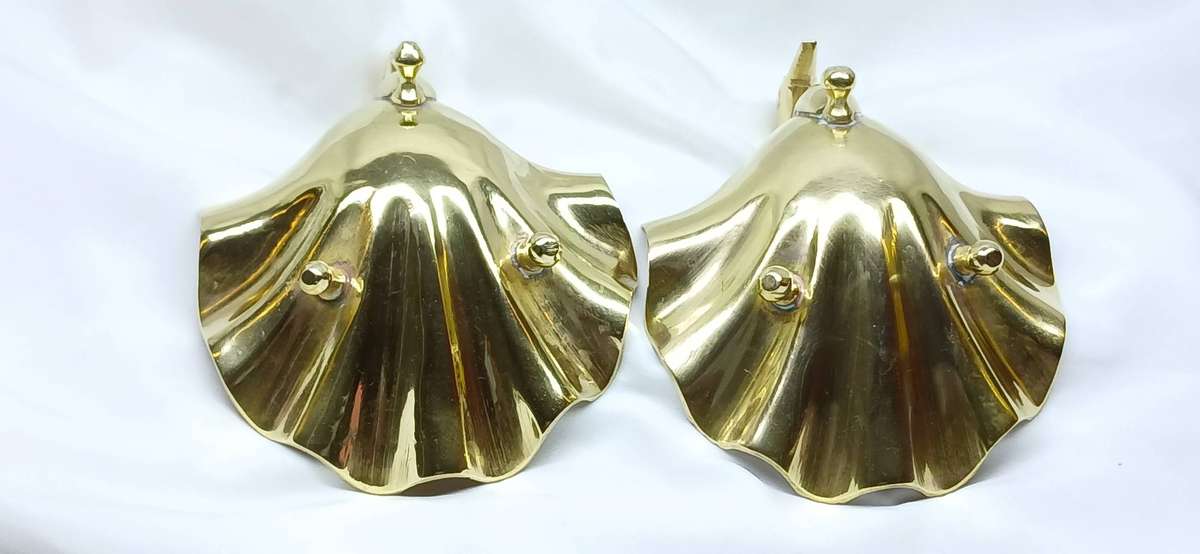Vintage brass swan trinket dishes