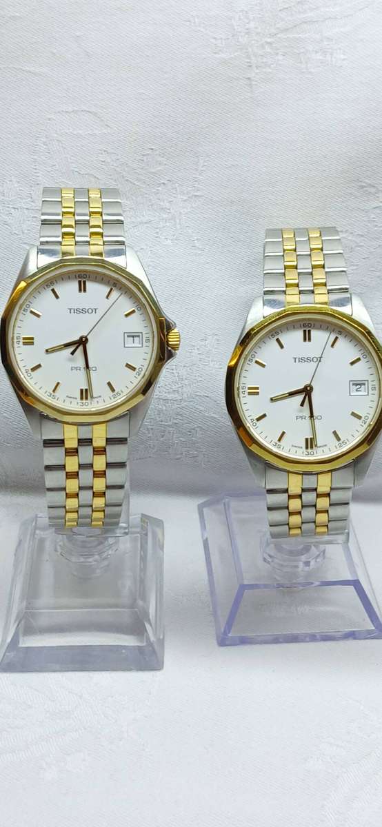 Classic Tissot PR 100 men's dress watch