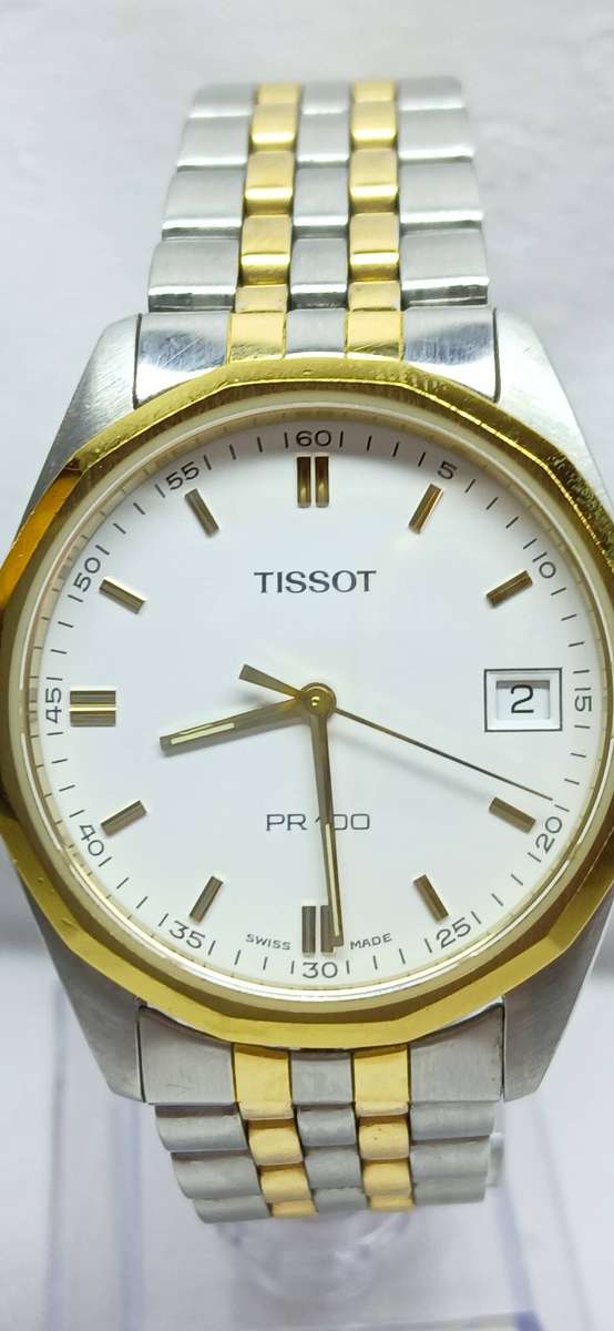 Classic Tissot PR 100 men's dress watch